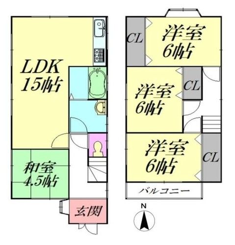 4LDK Detached House for Sale in Tawaramoto, Nara - Thumbnail 2
