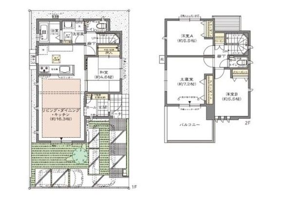 4LDK House for Sale in Yao City, Osaka – 91.08m² - Thumbnail 3