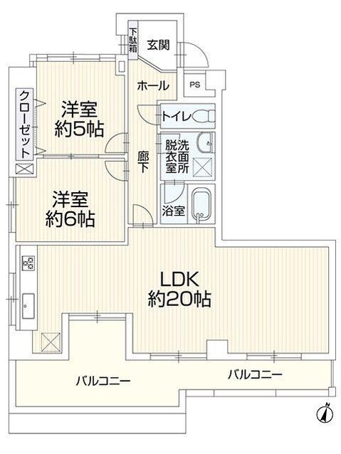 2LDK Apartment for Sale Near Kasugai Station, Aichi - Thumbnail 2