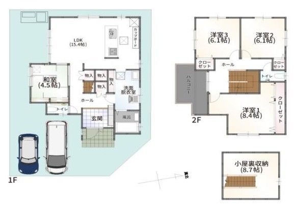 New 4SLDK House with Solar in Kashiba, Nara - Thumbnail 2