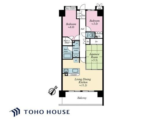 3LDK Apartment for Sale in Matsudo, Chiba – 68.1 sqm - Thumbnail 2