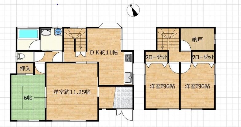 Used 4SDK Detached House in Shiwa-cho, Iwate with 188m2 Land - Thumbnail 2