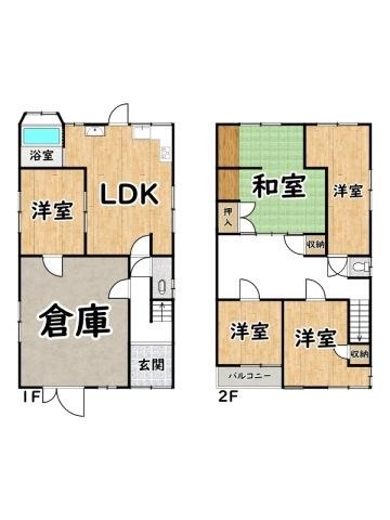 6LDK Detached House for Sale in Himeji near Kyogoku Station - Thumbnail 2
