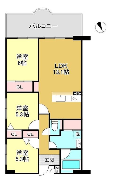 Renovated 3LDK Apartment in Otsu City, Shiga Prefecture - Image 1
