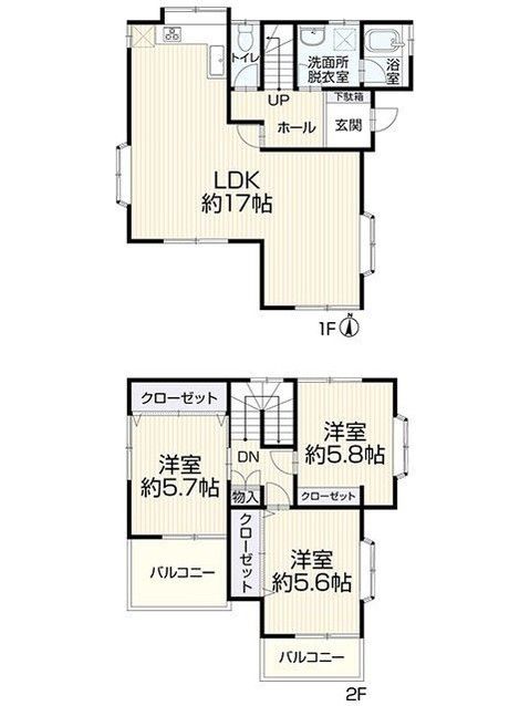 Renovated 3LDK House in Nishinomiya, Hyogo - 84.61m² - Image 1