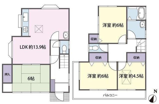4LDK Detached House for Sale in Tokorozawa, Saitama - Thumbnail 2