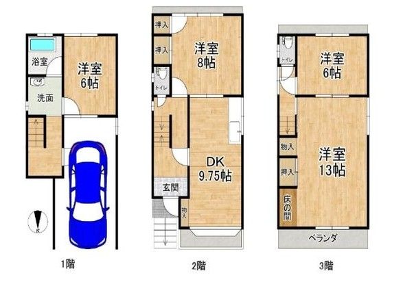 Renovated 4LDK House in Yao City, Osaka - 102 sqm - Thumbnail 4