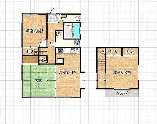 3LDK Used House for Sale in Takizawa, Iwate - 84m2 - Thumbnail 2