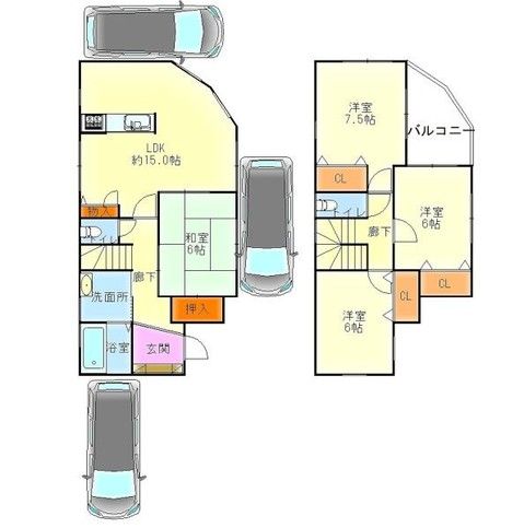 4LDK Detached House for Sale in Chuo, Osaka - Thumbnail 2