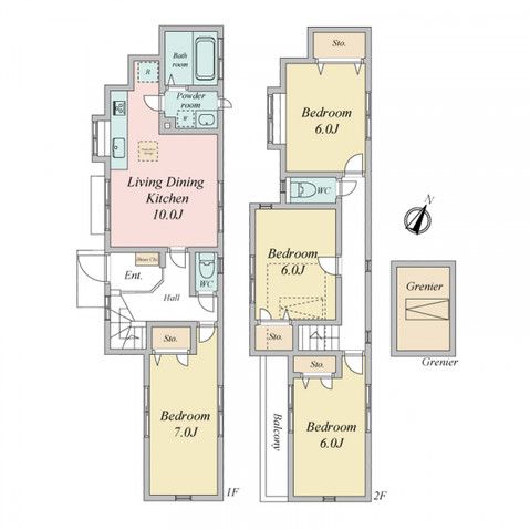 4LDK Detached House in Kokubunji City, Tokyo - 86.61 sqm - Thumbnail 2