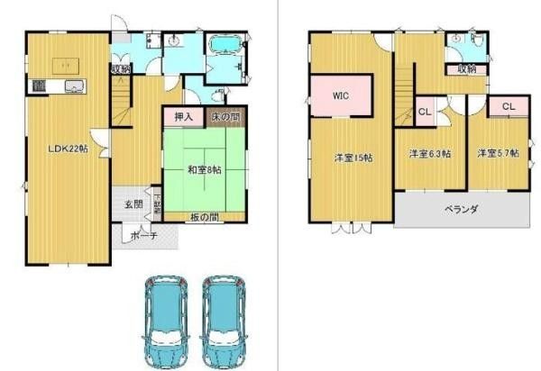 4LDK House for Sale in Nishinomiya, Hyogo - Thumbnail 2