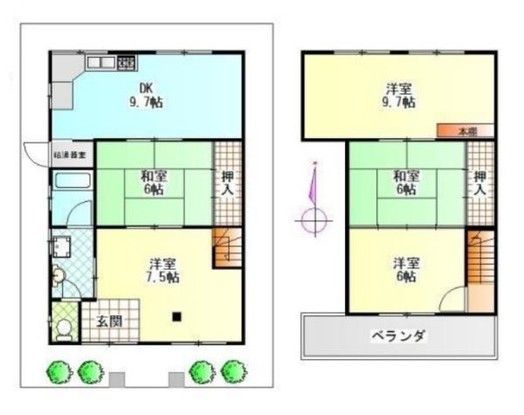 Used 5DK House for Sale in Yamatokoriyama, Nara - 93 sqm - Main Image