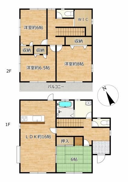 4SLDK Detached House in Ichikai, Tochigi with Garden & Parking - Thumbnail 2