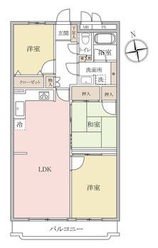 3LDK Apartment for Sale in Ichikawa, Chiba - 71.61 sqm - Thumbnail 2