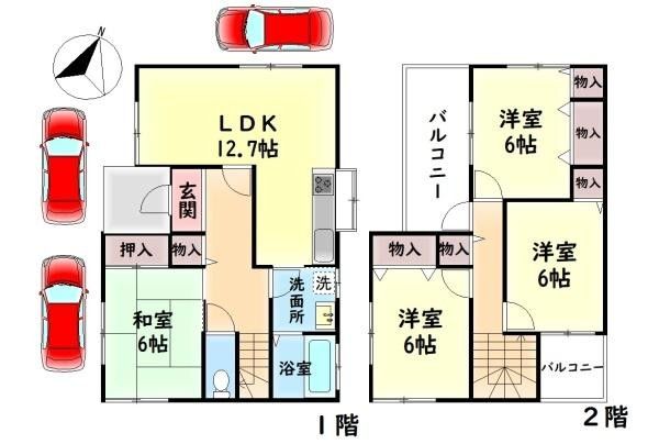 4LDK Detached House for Sale in Sennan City, Osaka - Thumbnail 2