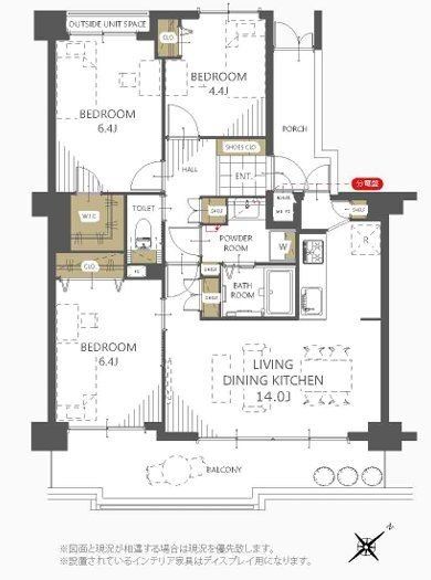Fully Renovated 3LDK Apartment in Nara City - Thumbnail 2