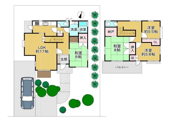 4LDK Detached House in Uda City, Nara - 116 sqm - Thumbnail 2