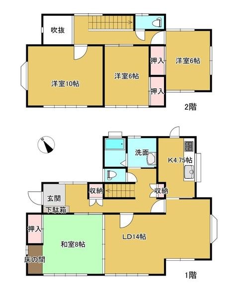 4LDK Used House in Naka City, Ibaraki with Large Garden - Thumbnail 2