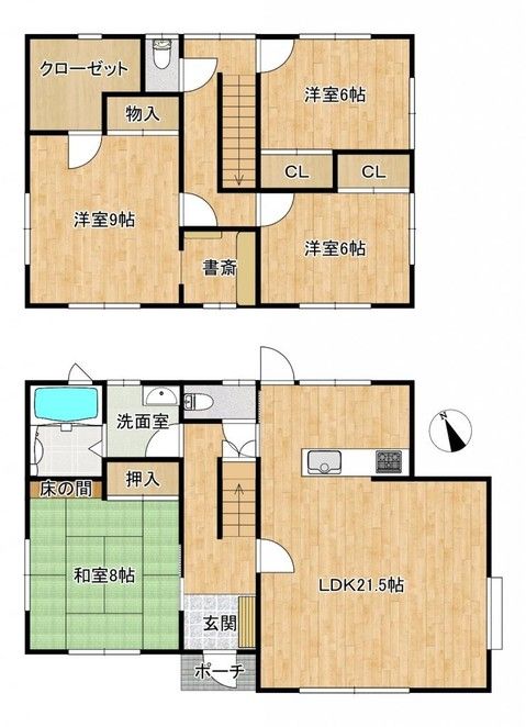 Renovated 4LDK House in Tomiya City, Miyagi - 119 sqm - Thumbnail 2