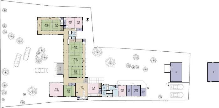 11DK Kominka for Sale on Large Corner Lot in Agano, Niigata - Thumbnail 2