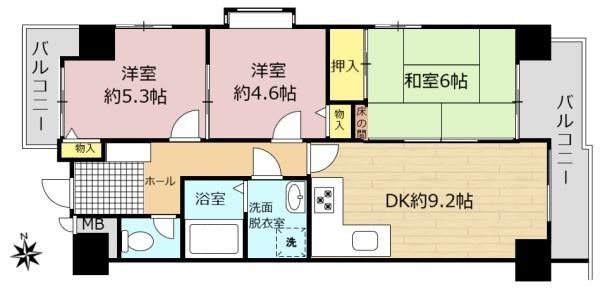 3DK Apartment for Sale in Ogaki City, Gifu Prefecture - Thumbnail 2