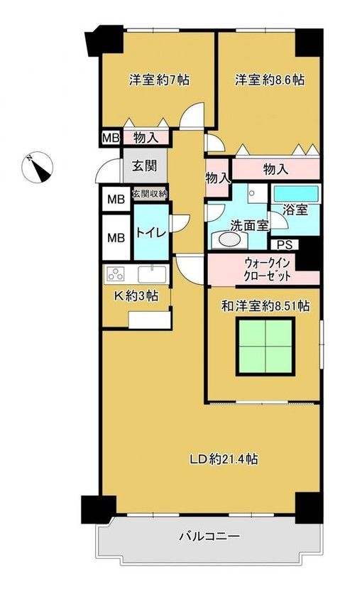 Renovated 3LDK Apartment Near Hassamu Station in Sapporo - Thumbnail 2