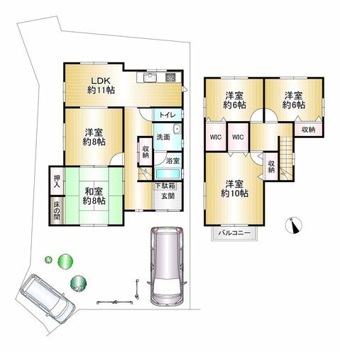 5LDK Detached House for Sale in Hirakata, Osaka - Thumbnail 2