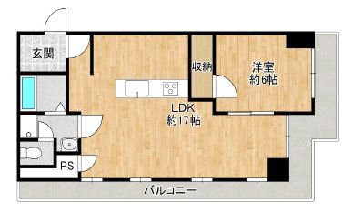 1LDK Apartment for Sale in Sakai City, Osaka - 50.55 sqm - Thumbnail 2