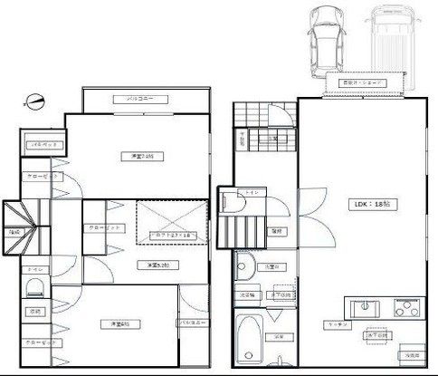 3LDK Used House for Sale in Higashiyamato, Tokyo - Thumbnail 2
