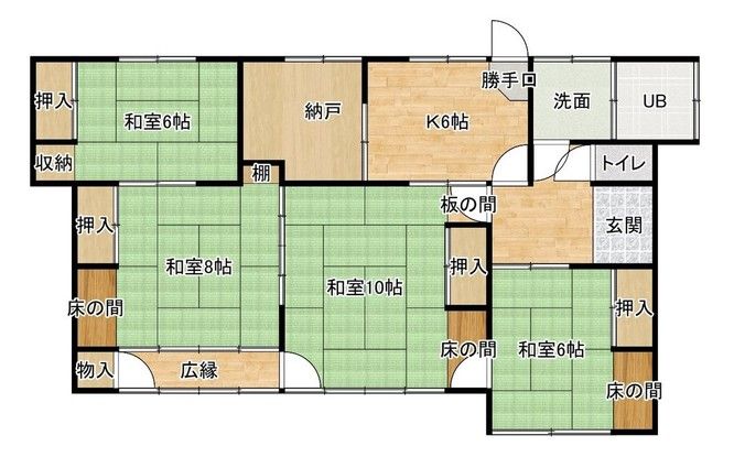 4SDK Detached House for Sale in Fukushima City - Thumbnail 2