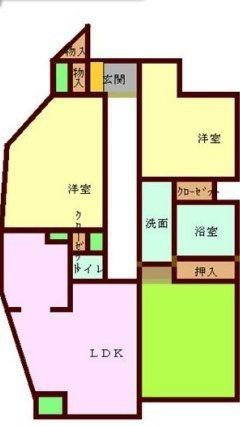 3LDK Apartment for Sale in Maebashi, Gunma - 780万円 - Thumbnail 2