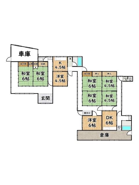 Spacious 8SDK Detached House in Aioi, Hyogo - 690万日元 - Main Image
