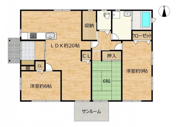 Renovated 3SLDK House in Koriyama, Fukushima - 96.88 sqm - Thumbnail 2