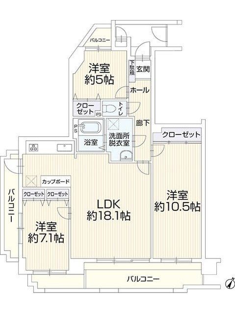 Renovated 3LDK Apartment 87.83 sqm in Kasugai, Aichi - Thumbnail 2