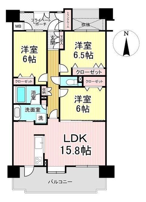 Renovated 3LDK Apartment Near Minamisenndai Station in Sendai - Thumbnail 2