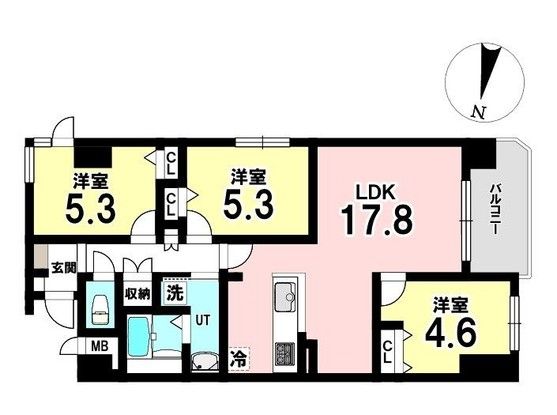 Renovated 3LDK Apartment for Sale in Sapporo Higashi Ward - Thumbnail 2