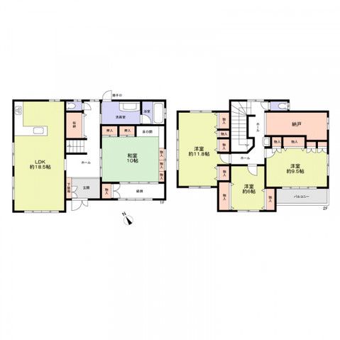 Two-Family House for Sale in Hannan City, Osaka - Thumbnail 2