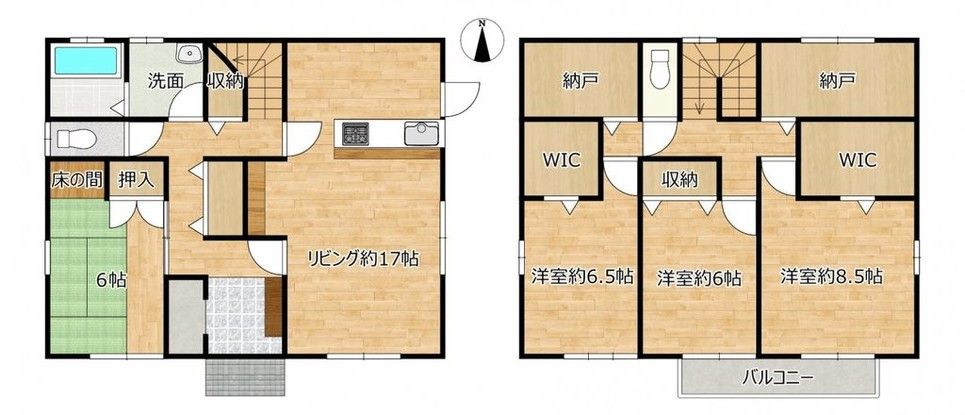 Used 4SLDK Detached House in Kuwana, Mie - 131.65 sqm - Thumbnail 2