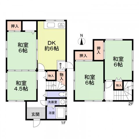Used 4DK Detached House for Sale in Wakayama City, 74.52 sqm - Thumbnail 4