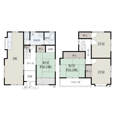 4DK Detached House in Nara City, 89.5 sqm - Thumbnail 2