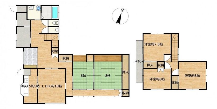 Renovated 5LDK House in Katagami, Akita - 159.81 sqm - Thumbnail 2