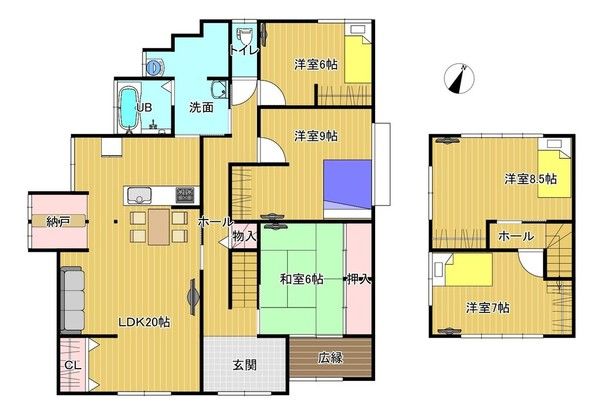 Renovated 5LDK House Near Omachi Station in Saga - Thumbnail 2