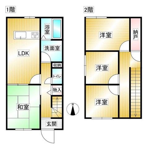 4SLDK Detached House in Ikaruga, Nara - 100.19m² - Thumbnail 2