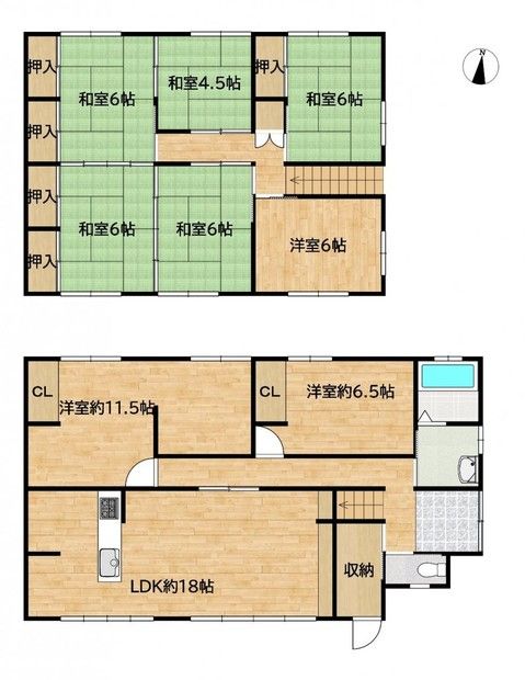Renovated 8LDK House in Hanamaki, Iwate - Thumbnail 2