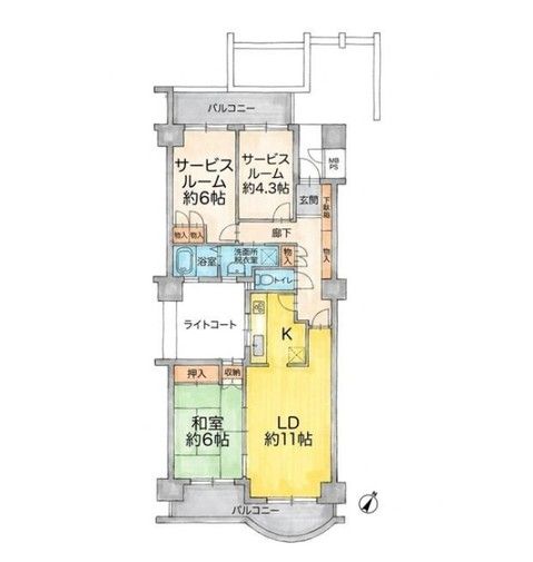 1SLDK Apartment for Sale in Yamato City, Kanagawa - Thumbnail 4