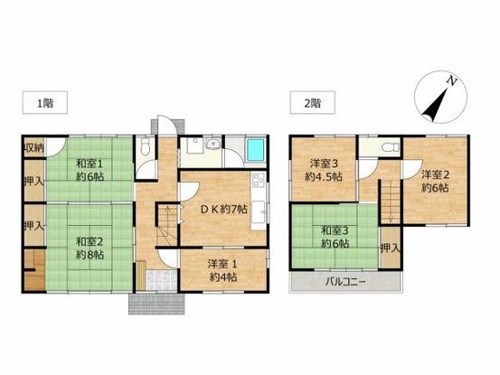 6DK House on Corner Lot in Sanuki City, Kagawa - Thumbnail 4