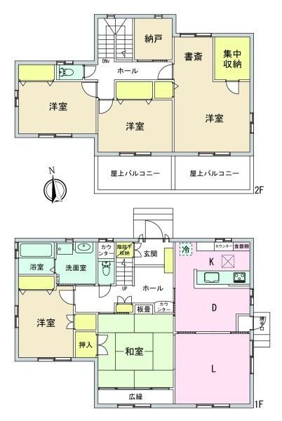 5LDK Detached House for Sale in Ome City with Large Garden - Thumbnail 2