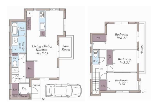 3LDK Detached House for Sale in Kohoku Ward, Yokohama - Thumbnail 3