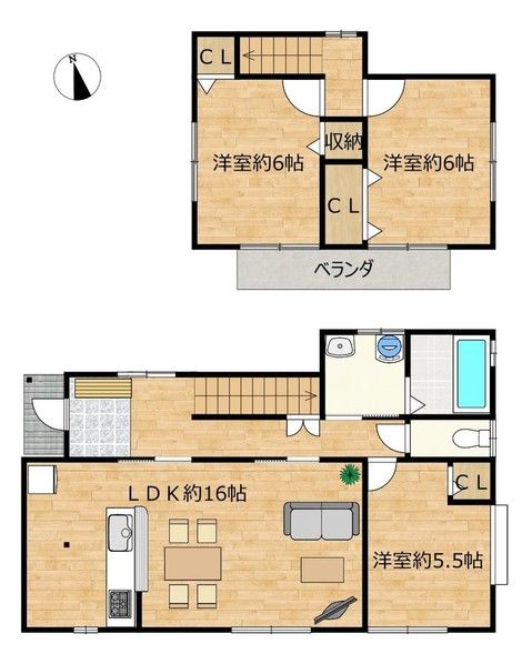 Renovated 3LDK Detached House in Koriyama, Fukushima - Thumbnail 2