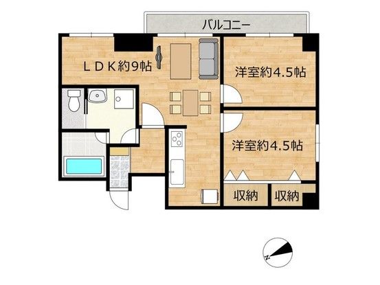 Renovated 2LDK Apartment Near Imaike Station, Nagoya - Thumbnail 2